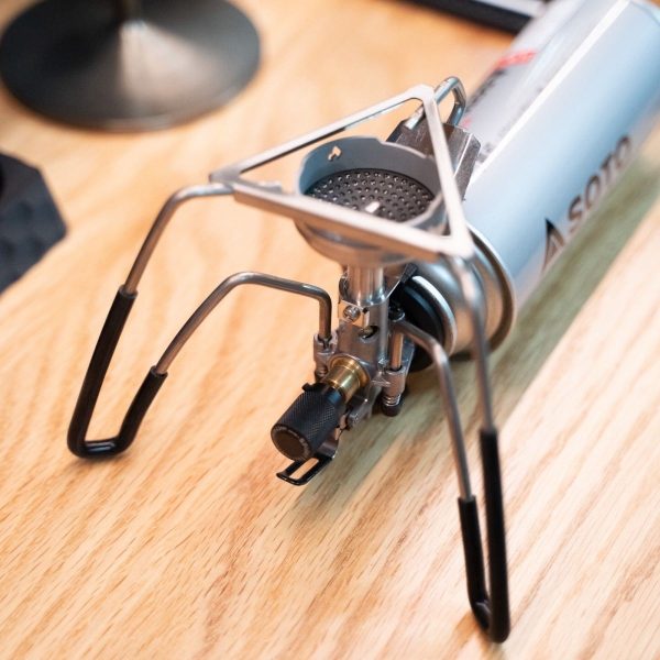 Titanium Tri-Pod Stove Stand – Moka Pot & Cookware Support for Soto/Optimus/Evernew