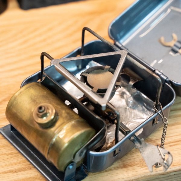 Titanium Tri-Pod Stove Stand – Moka Pot & Cookware Support for Soto/Optimus/Evernew