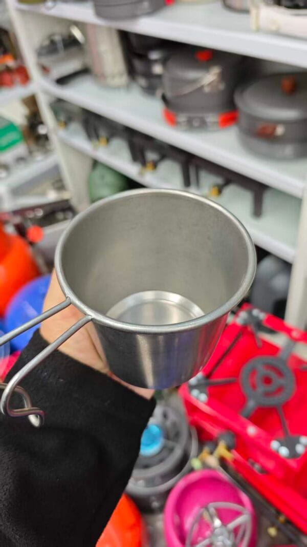 微信图片_20260513112400 Camel Crown Vintage Sierra Cup - 304 Stainless Steel for Outdoor Camping, Portable Hiking & Coffee Mug