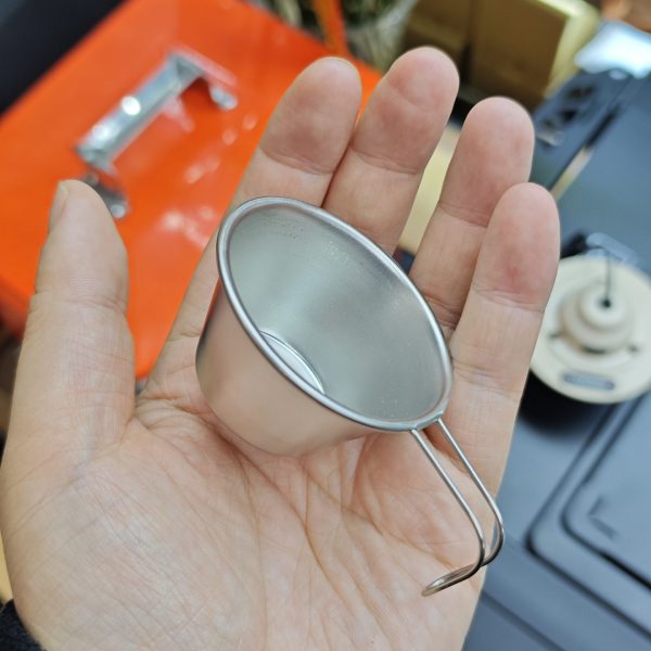 Ultralight Micro Sierra Cup | 50ml Stainless Steel Espresso & Tasting Mug