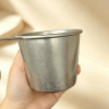 Vintage Stainless Steel Sierra Cup - 350ml Hanging Handle Camping Mug